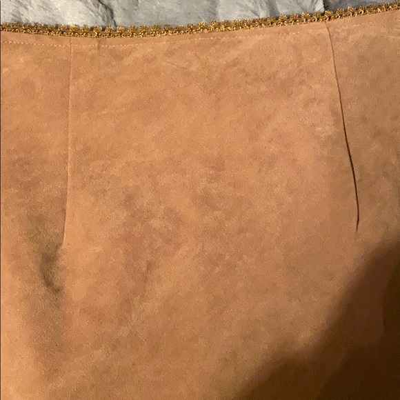 Faux suede skirt—bought in early 2000s - Picture 4 of 10